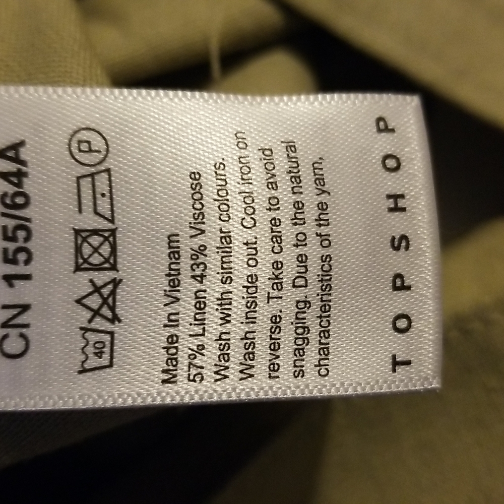 NWT Topshop Waist Tie Ruffle Tiered Mini Skirt - Picture 5 of 6